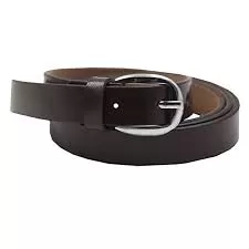 Men Leather Belt Grey